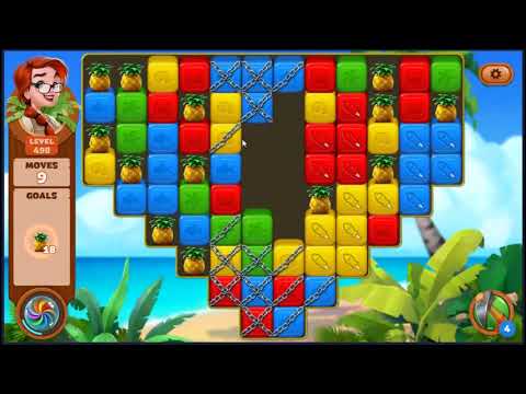 Lost Island Blast Adventure Level 498 - NO BOOSTERS 🏝️ | SKILLGAMING ✔️