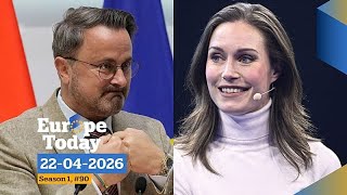 Europe Today: Bettel und Marin exklusiv bei Euronews, Ungarns Ukraine-Kreditveto vor dem Aus