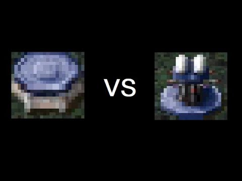 C&C Red Alert 1: Pillbox VS Flame Tower