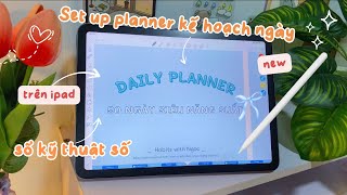 Set up Daily planner 📘 Một cuốn sổ mới và cách viết từng trang giúp lập kế hoạch hiệu quả 🎉