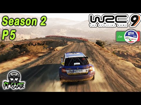 WRC 9 | Rally Mexico S1-S2 / Skoda Fabia R5 / Season 2 P5 | Thrustmaster T300, TH8A