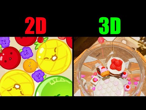 Watermelon Game but in 3D - YouTube