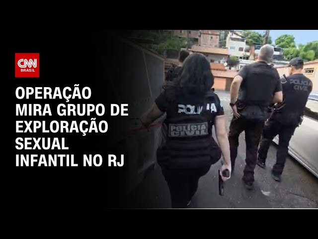 Operação mira grupo online de exploração sexual infantil com alunos do RJ | CNN PRIME TIME