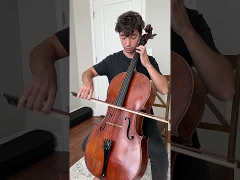 Popper Etude No. 1 #cello #classicalmusic