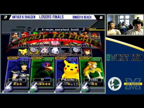 Sweet XXI Doubles Losers Finals - Anther & Shaeden vs. Ginger & Beach