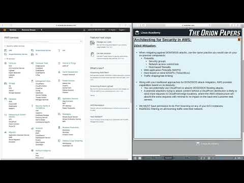 1 Introduction to the Orion Papers AWS TUTORIAL FOR BEGINNER CERTIFIED SOLUTIONS ARCHITECTASSOCIATE