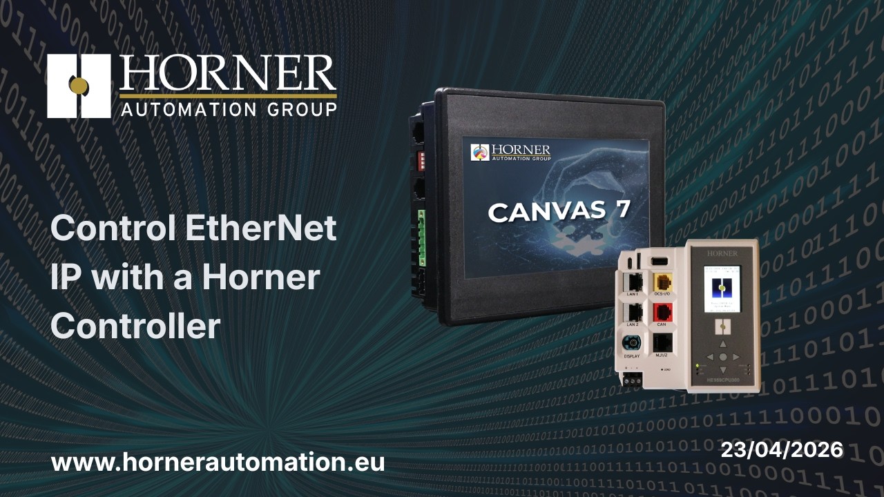 Control EtherNet/IP with a Horner Controller
