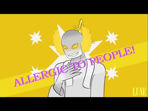 ALLERGIC TO PEOPLE! ANIMATION MEME | HUGE FLASH WARNING | Abaddon | Thank you for 100 subscribers :D