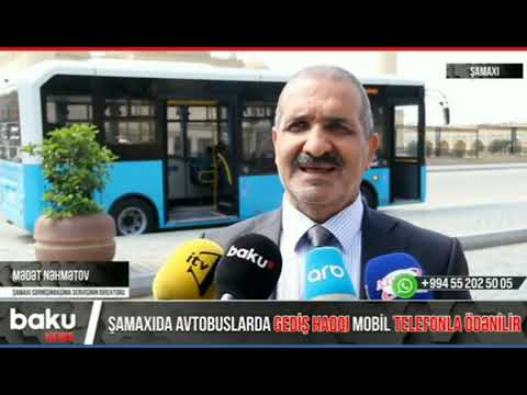 Валидаторы VENDOTEK T внедрены для автоматизированной системы оплаты проезда в автобусах Баку