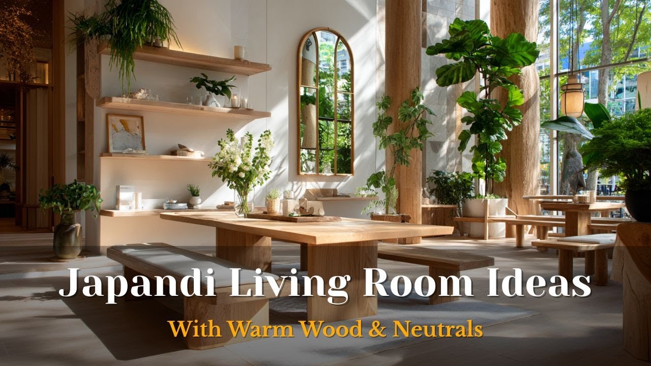 Genius Japandi Living Room Ideas with Warm Wood & Soft Neutrals for a Calm Minimalist Vibe