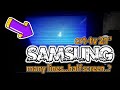 CRT TV 21 SAMSUNG MANY LINES HALF SCREEN