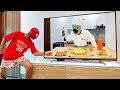 5 SPIDER MAN Bros Vs MAGIC TELEVISION Take A Food Squid Game Dinosaur Comedy Video