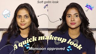 Monsoon approved makeup look 🌸 monsoon makeup look  #makeup #monsoon #tutorial