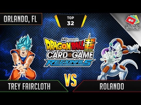 Dragon Ball Super Card Game Gameplay [DBS TCG] Orlando Regional Round Top 32