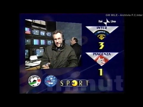 2002-03 (22^ - 23-02-2003) INTER-Piacenza 3-1 [Batistuta,Vieri,Vieri,Hubner] Servizio 90°Minuto Rai1