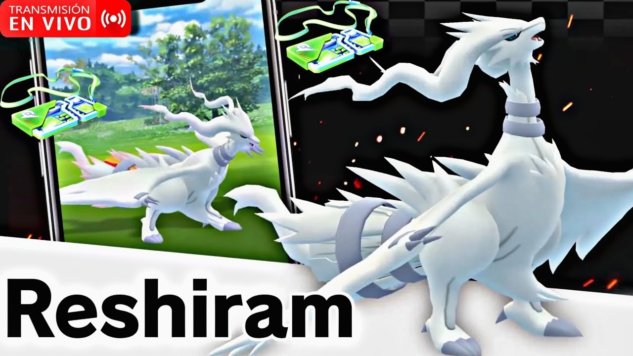 🚨INCURSIONES RESHIRAM Y BUSQUEMOS A PICHU CON GORRO NAVIDAD  EN DIRECTO POKEMON GO🚨