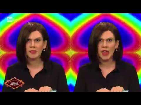 Il tormentone "remix" di Bianca Berlinguer (Virginia Raffaele) - Facciamo che io ero 07/06/2017