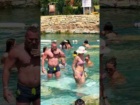 🔆Glorious Ancient Wonder Cleopatra Pool Beauty - Holiday For Best✨ #pamukkale #cleopatra #beach