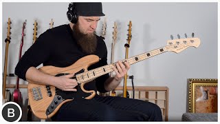Video thumbnail for Harley Benton JB-75 NA Vintage Series Bass by BassTheWorld.com