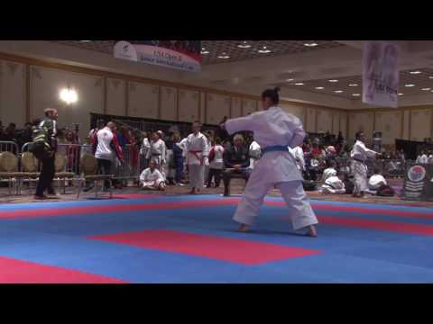 2016 US Open 16 17 Elite Female Kata Emily Giselle Kaneda