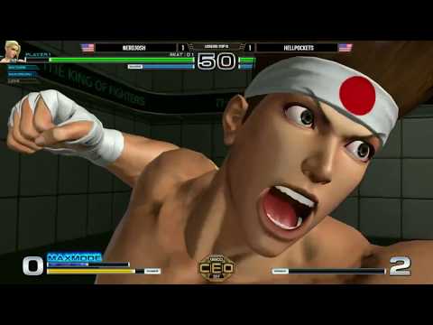 "BBR" KOFXIV AT CEO2017 - NERDJOSH vs HELLPOCKETS
