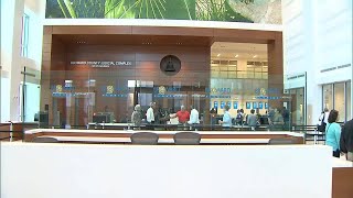 Todd Tongen takes tour of new Broward County courthouse
