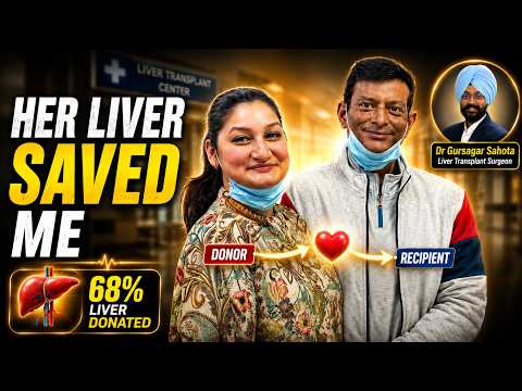 Wife Donated 68% of Her Liver ❤️ | Liver Transplant Success Story | Dr Gursagar Singh Sahota