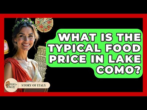 What Is The Typical Food Price In Lake Como? - Story Of Italy
