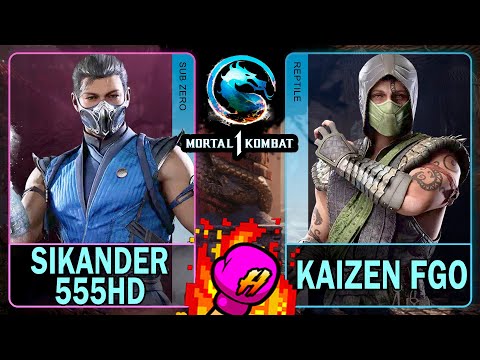 MK1 Sikander555HD (SUB-ZERO) VS Kaizen FGO (REPTILE)🥊Mortal Kombat 1🥊4K 60ᶠᵖˢ