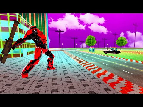 Ambulance Robot Car Game - Fire Truck Robot Games Mobile Gameplay RobotCar Android iOS gameplay #001