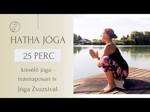 24 perc HATHA JÓGA - kímélő jóga akár másnaposan is! - Jóga Zsuzsival