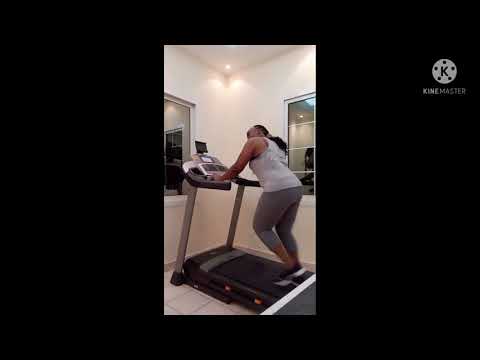 HOW I START MY DAY PART (2) RUNNING ON TREADMILL 💪🏼