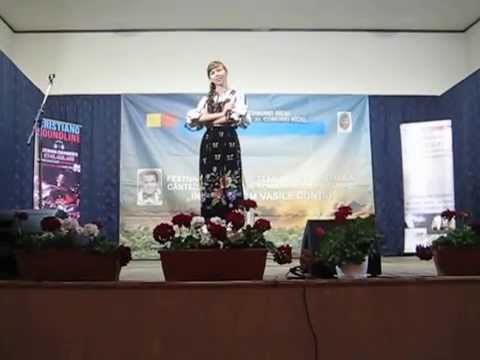 06 Festivalul Vasile Contiu 2014 - Dunca Adriana Mihaela - Saracul nuc de la poarta