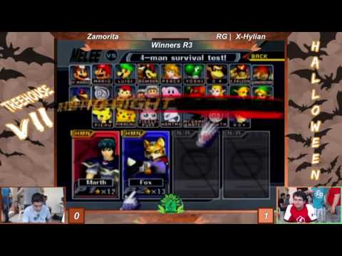 TreeHouse VII: SSB Melee Singles Winners Round 3 - Zamorita Vs RG l X-Hylian