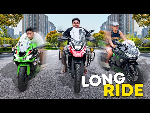 Unang LONG RIDE ng BILLIONAIRE GANG!