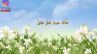 موسيقى هادئة مع القاء رائع
