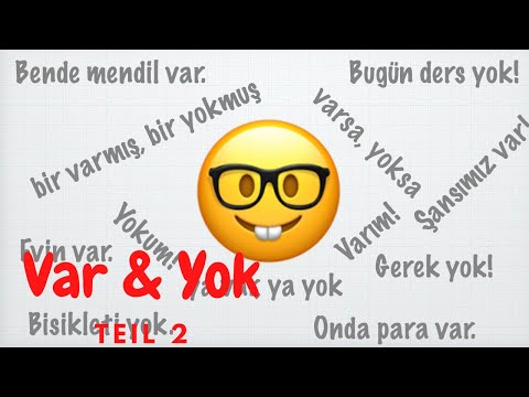 VAR & YOK 2 - The verb "haben" and much more!