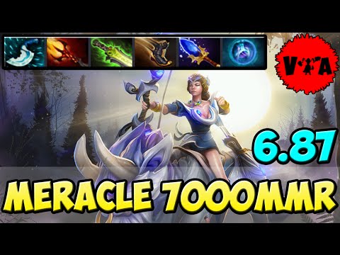 Dota 2 - Meracle 7000 MMR Plays Mirana vol #2 - Ranked Match