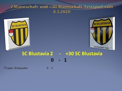 Testspiel Blustavia 2 - +30 Blustavia