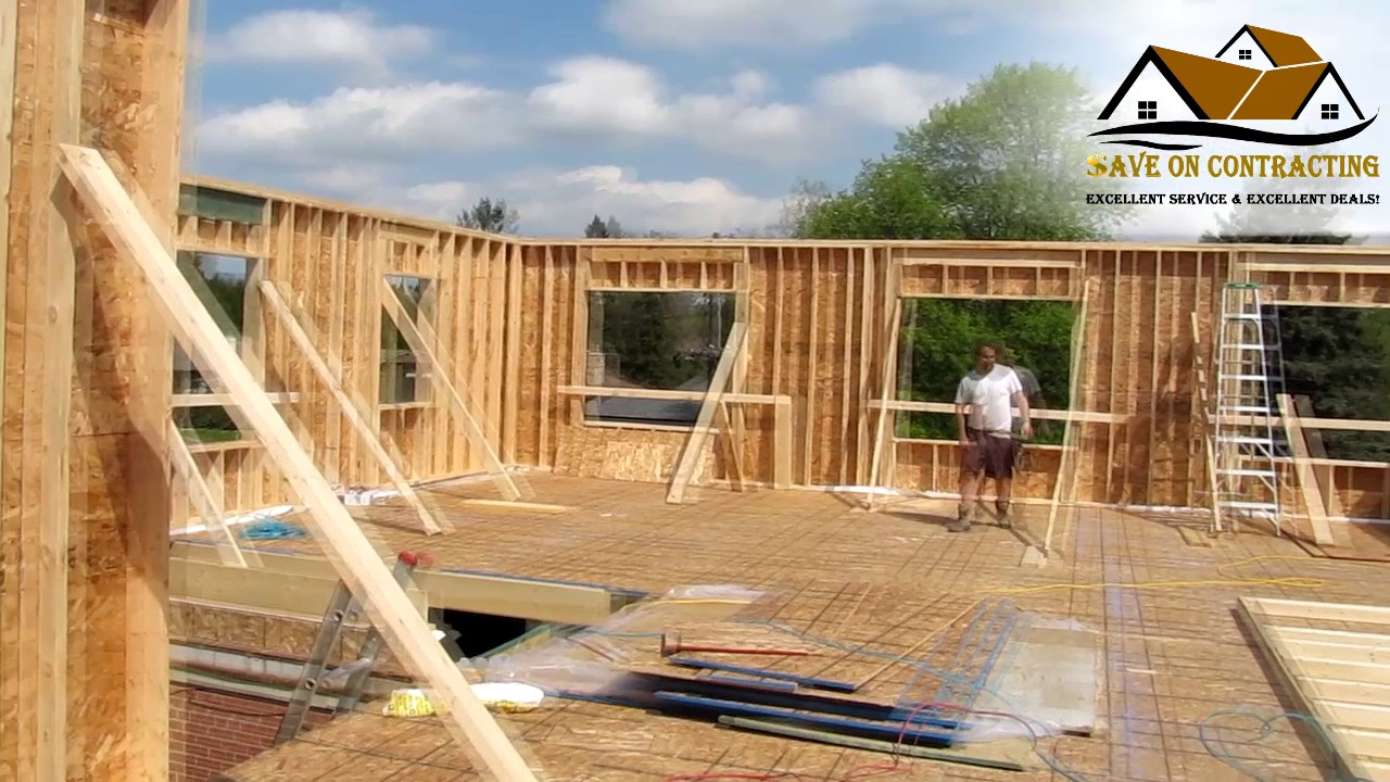 Second Floor Addition in Progress - Toronto (Scarborough)