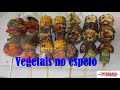 Vegetais no Espeto - Churrasquinho Vegetariano