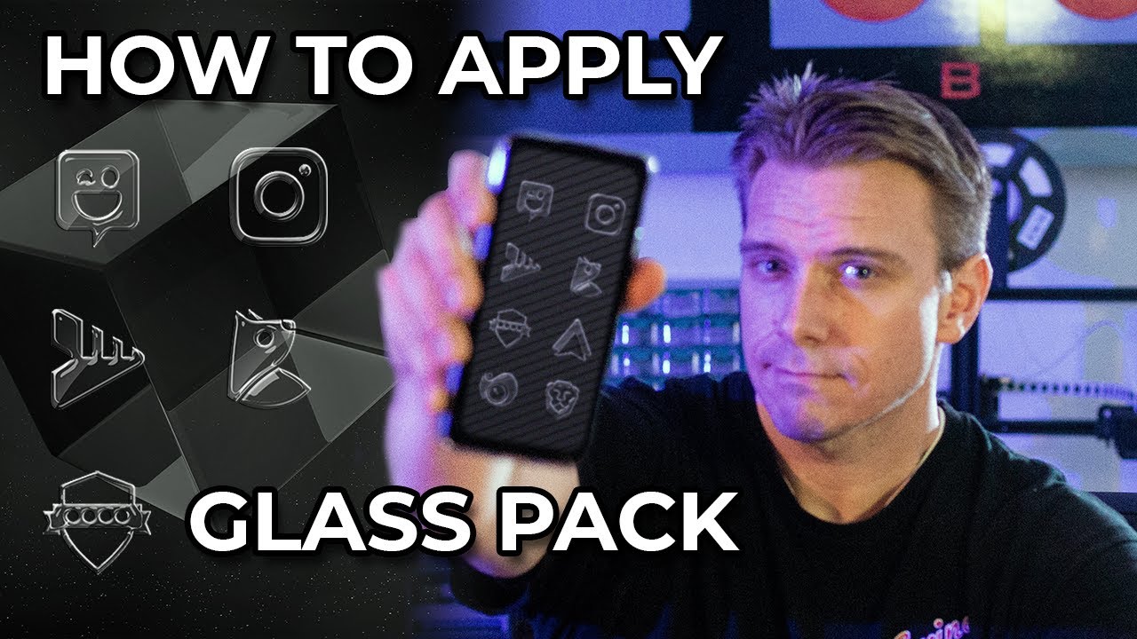 Glass Pack | How to Apply Icon Packs on Android