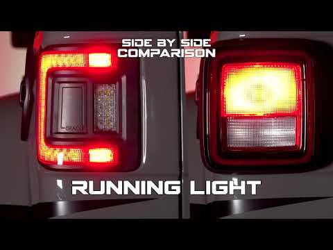 Tail Light Upgrade For Jeep Wrangler JL: Brighter and Flush Mount Design