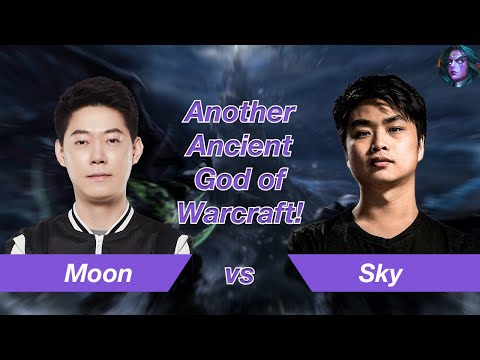 WC3｜Moon｜⭐️⭐️⭐️ Another Ancient God of Warcraft! | vs Sky[HUM] on EI｜NetEase｜English Sub