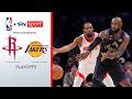 LeBron Führt Lakers Zum 2 0 L A Bezwingt Rockets Erneut NBA Playoffs