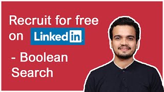 How to Search Resumes for Free on Linkedin by Using Boolean (Hindi)
