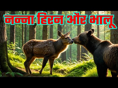 नन्ना हिरन और भालू🇮🇳332♥️//Manjeet sahni// Manjeet tellicom//Manjeet/