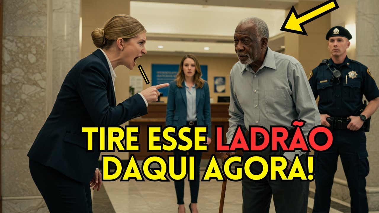 Um Simples Senhor Negro Foi Chamado de Ladrão em um Banco, Até que Seu Filho Bilionário Comprou...