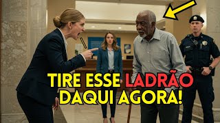 Um Simples Senhor Negro Foi Chamado de Ladrão em um Banco, Até que Seu Filho Bilionário Comprou...