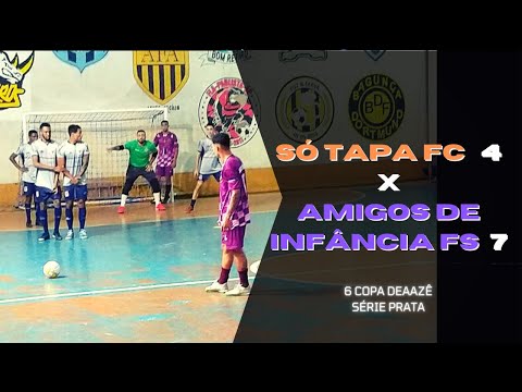 FUTSAL SP/ SÓ TAPA FC x AMIGOS DE INFÂNCIA FS / 6° COPA DEAAZÊ 2022 SÉRIE PRATA / MELHORES MOMENTOS